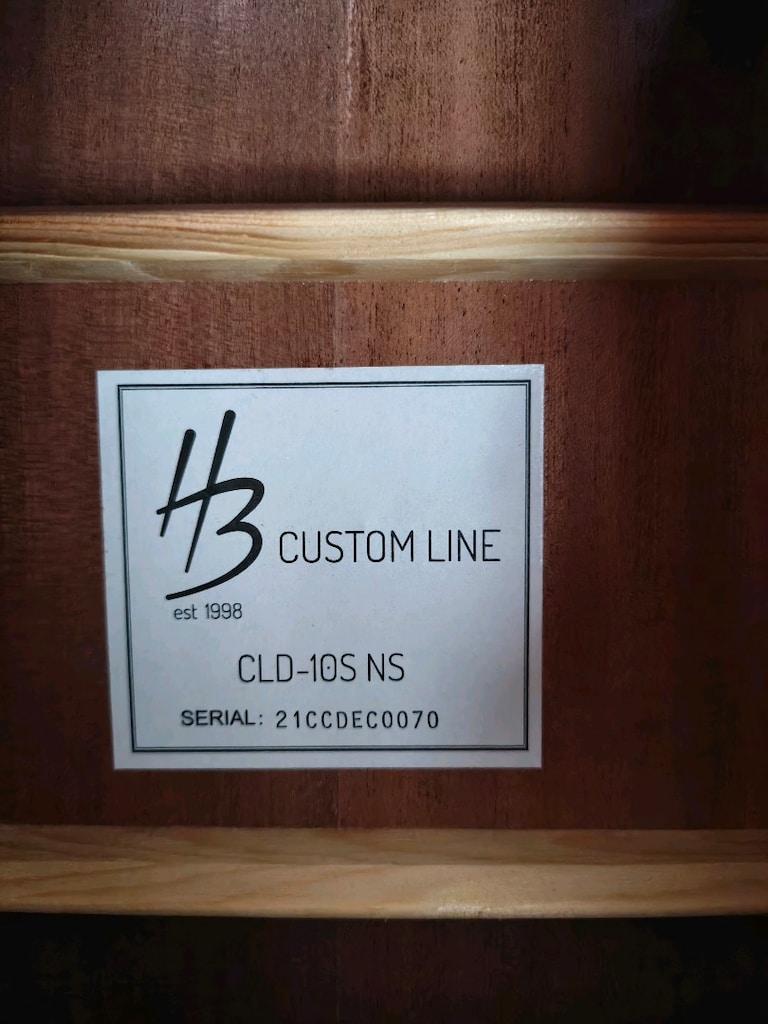 Harley Benton CLD-10S NS Akustik Gitar + Kılıf - 5