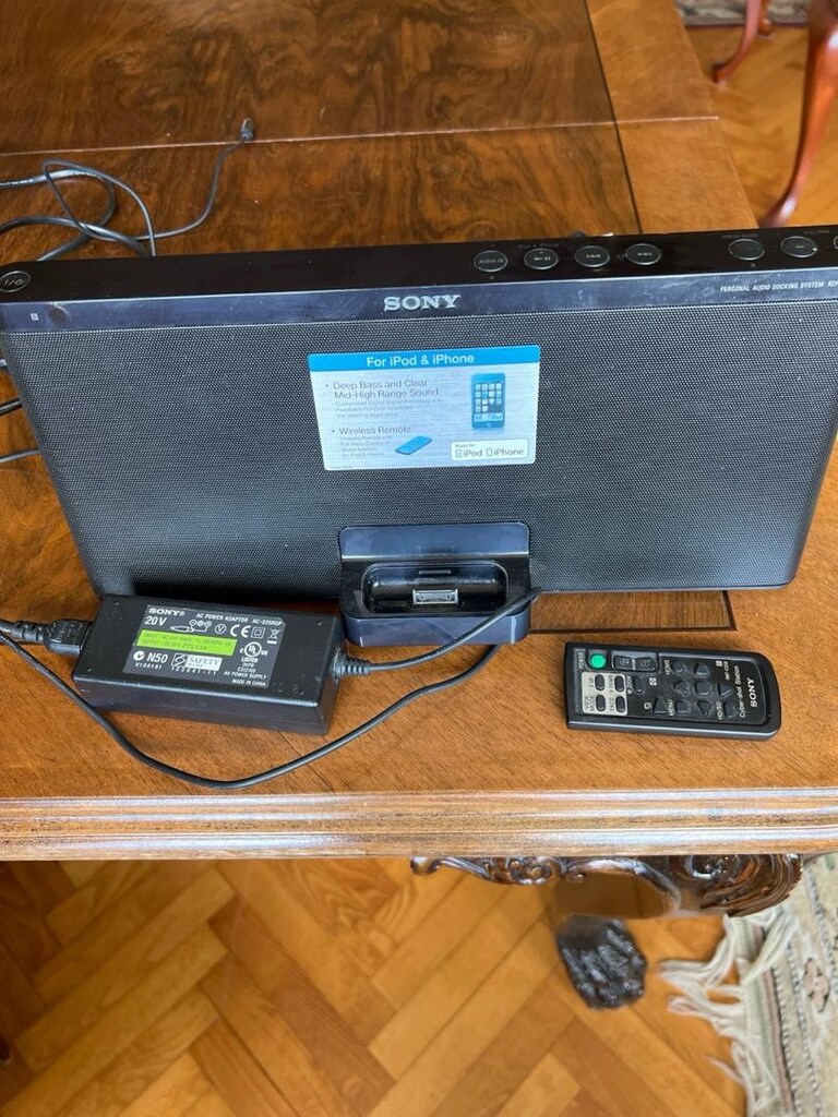orjinal Sony RDP-x50ip Speaker Dock - 2