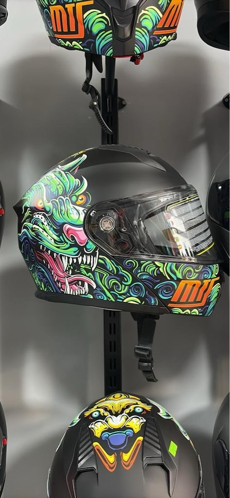 mt s çene açılır kask - 2