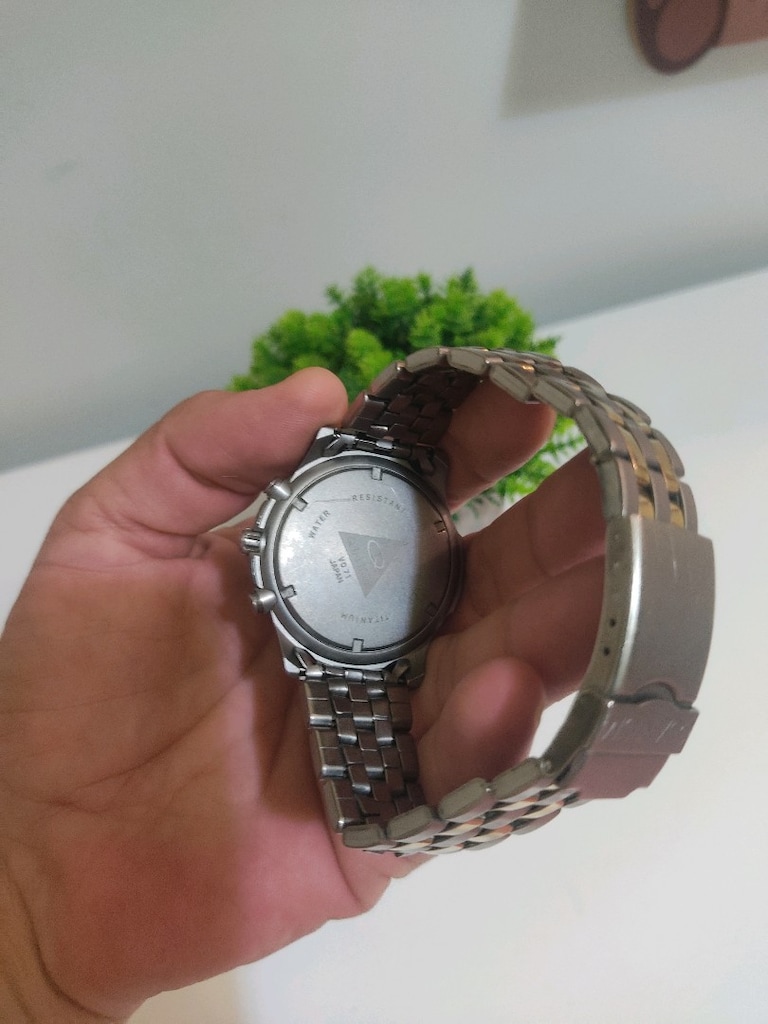 %100 Orjinal QUANTUM TITANIUM CHRONOGRAPH ERKEK SAAT - 5