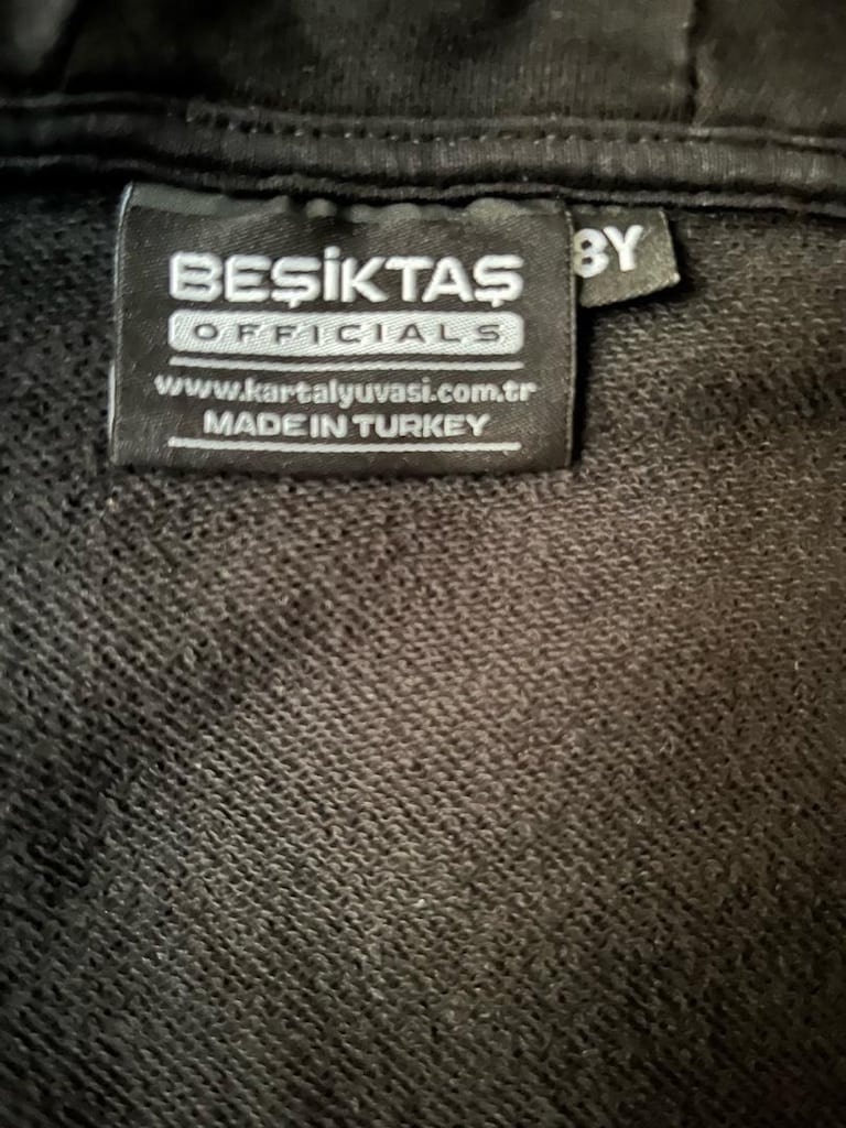 Beşiktaş orijinal lisanslı kapşonlu hırka - 2