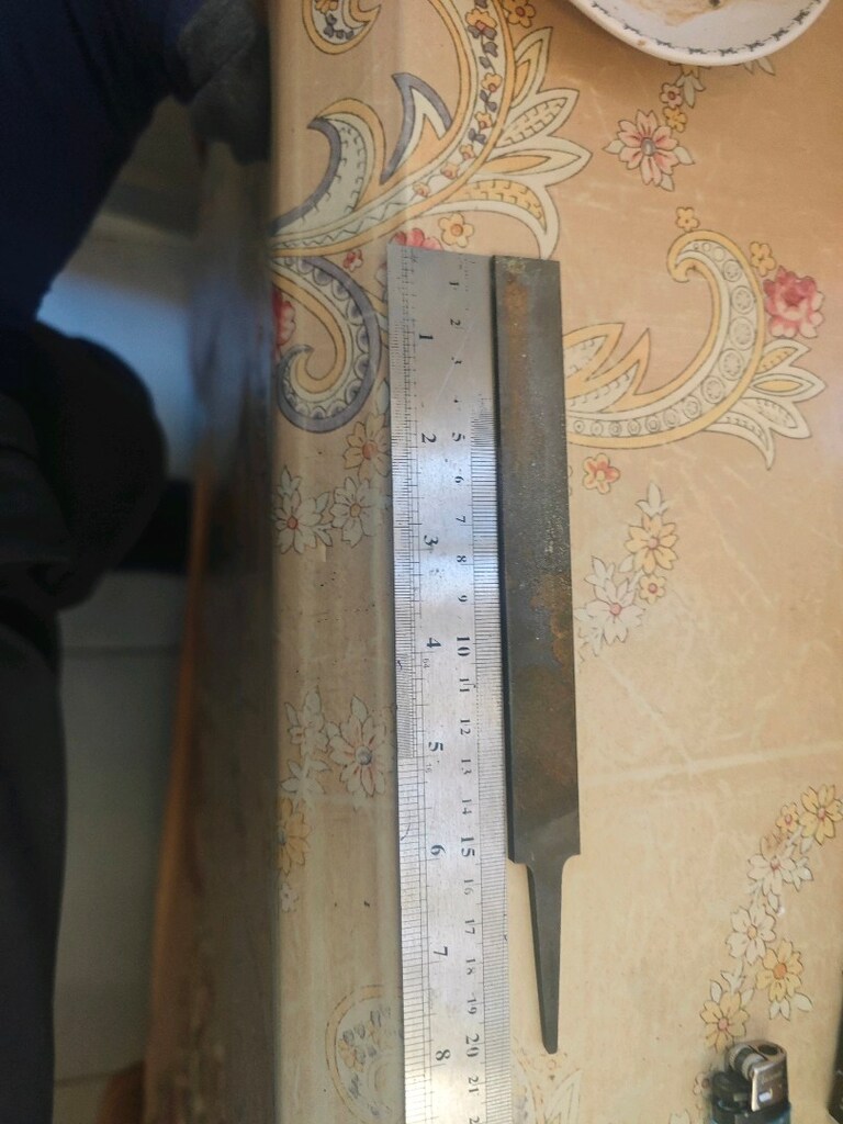 Metal Ege Alman 20.5 Cm Boy 2 Cm En Lama - 6