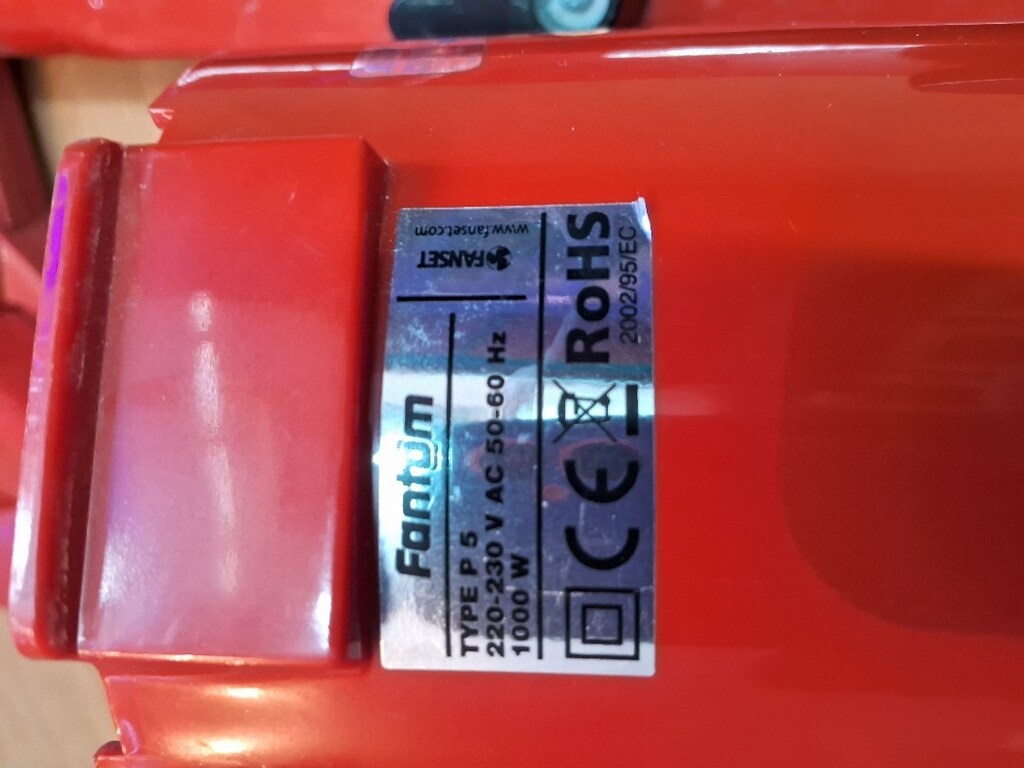 Süpürge Dik Süpürge Fantom 1000 Watt Çekiş güçlü Sağlam Pazarlık - 4