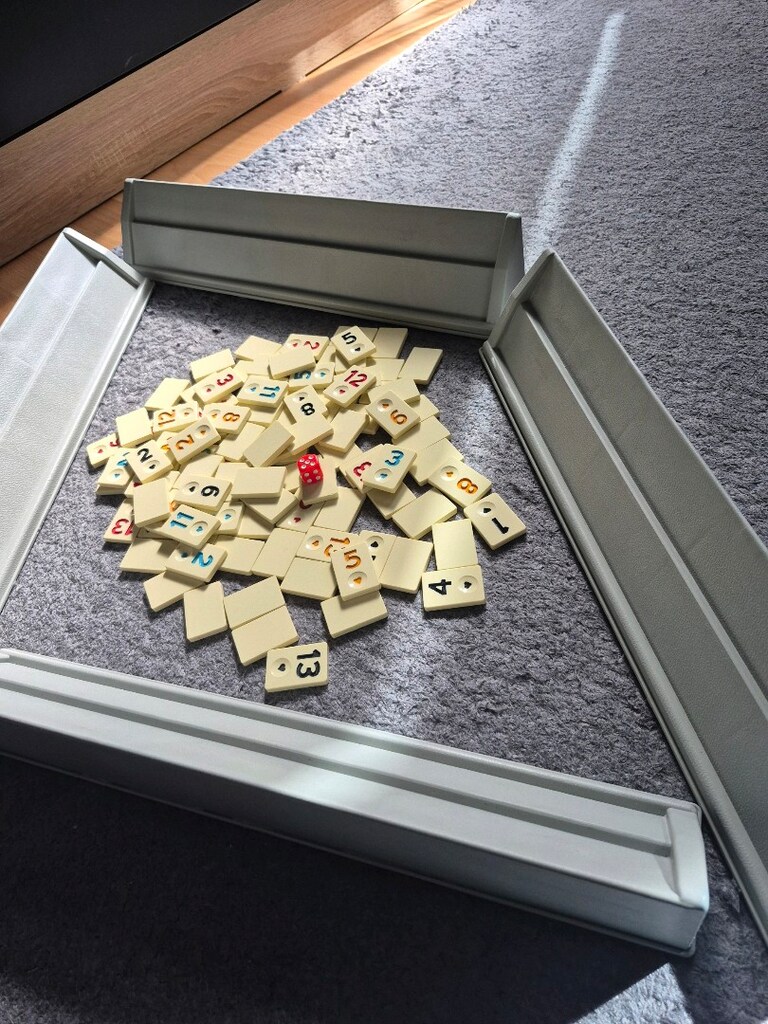 106 taş eksiksiz 1 adet zar ile okey takımı - 3
