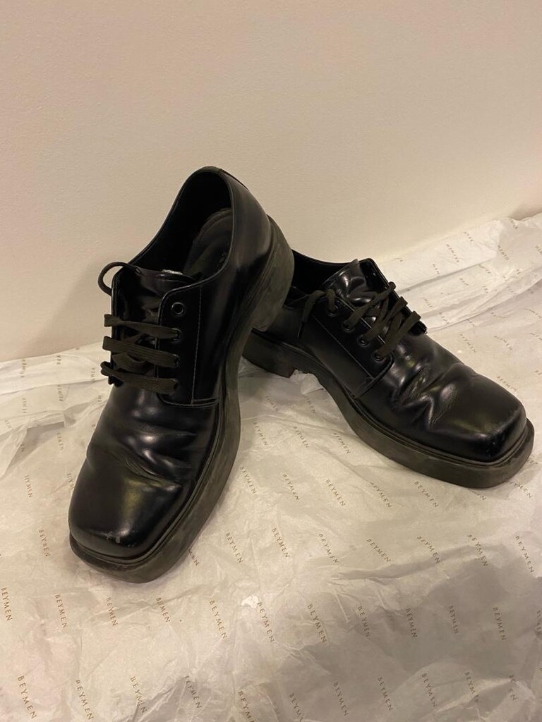 prada deri ayakkabı 42 no - 7