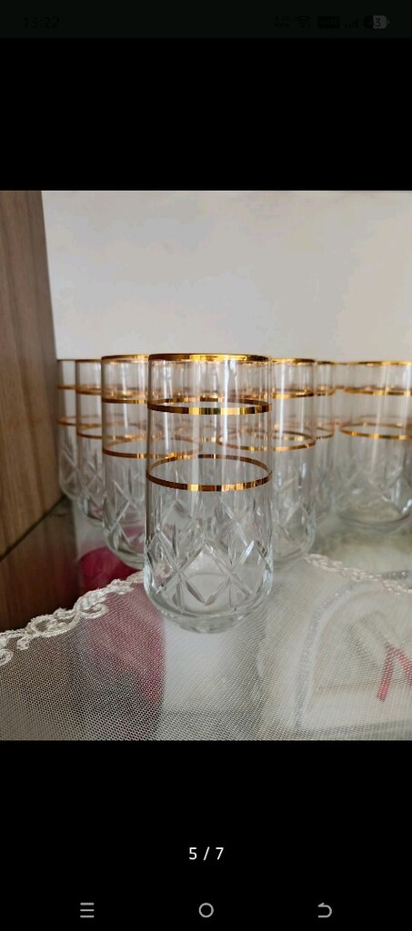 kristal su bardağı takımı - 4
