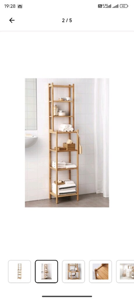 İKEA RAGRUND BAMBU RAF - 2