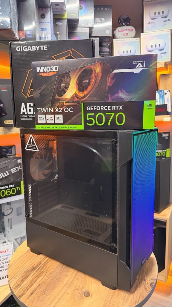 " SIFIR " R5 7500F / RTX 5070 12GB / 16GB DDR5 RAM - OEM PAKET - 2