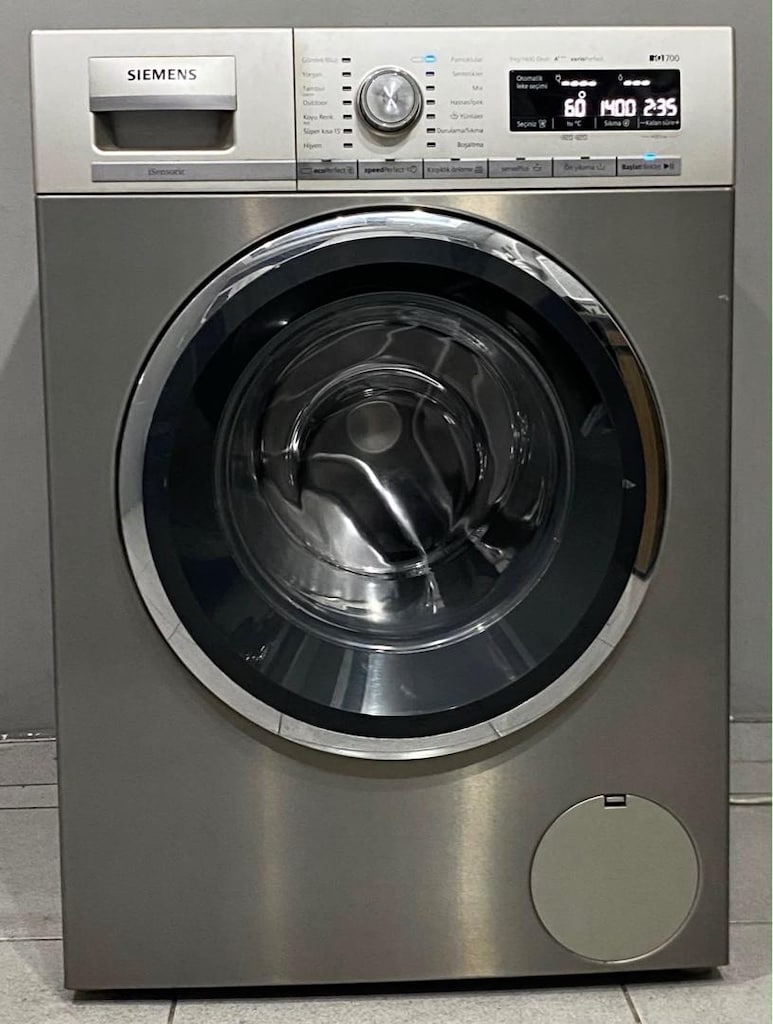 SİEMENS İNOX 9 KG 1400 DEVİR İNVERTER ÇAMAŞIR MAKİNESİ HEMEN TESLİM - 3