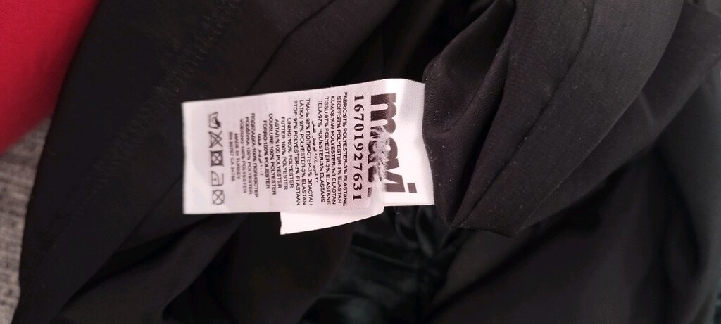mavi jeans astarlı pileli etek - 5