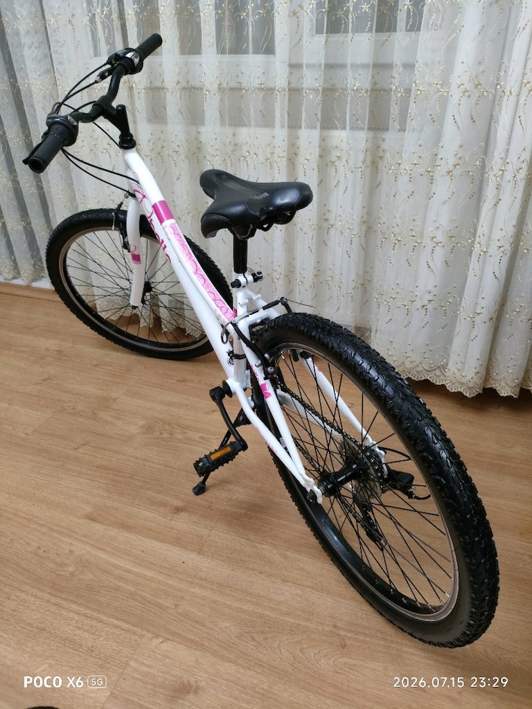 Sıfırdan farksız, hatasız 24" Bianchi Bella vitesli bisiklet (kaçmaz) - 4