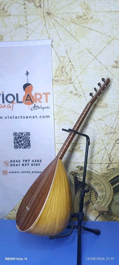 kısa sap profesyonel bağlama - 5