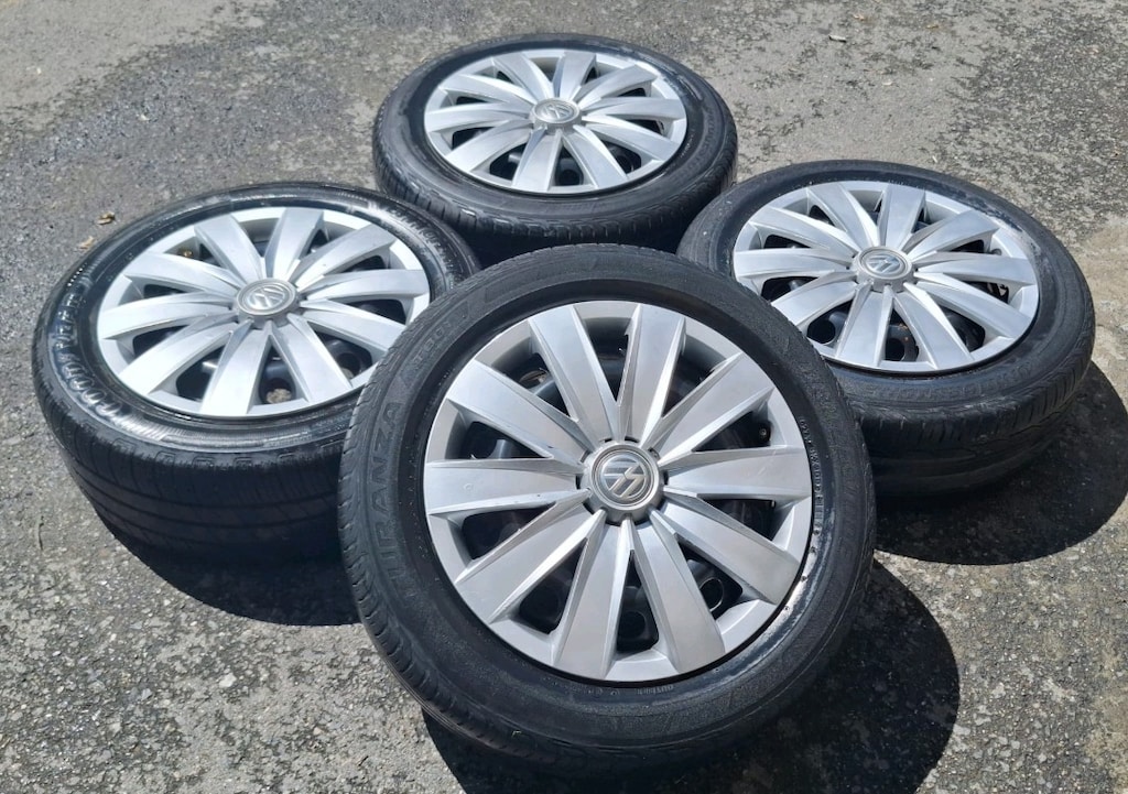 205 55 16//5X120 ORİJİNAL TRANSPORTER TENEKE JANT LASTİK TAKIMI - 3