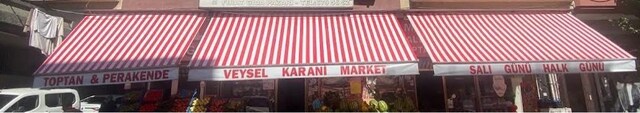 üç adet sıfır tente