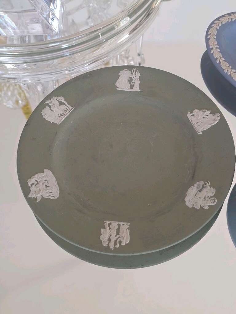 Antika Wedgwood Damgalı 3 Adet - 3