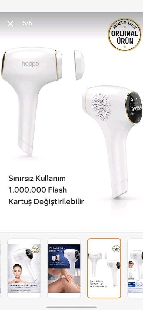 hoppo x20 lazer epilasyon - 2
