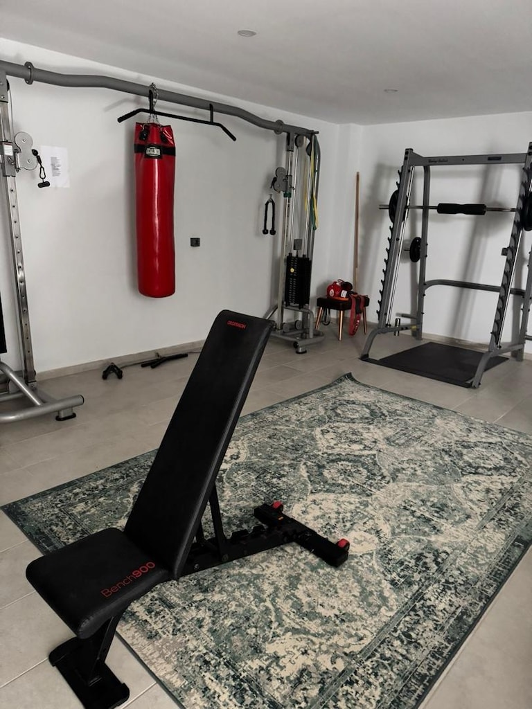 PROFESYONEL BODY-SOLID SPOR SALONU SETİ – SMITH+CABLE+AĞIRLIKLAR+BOKS - 3