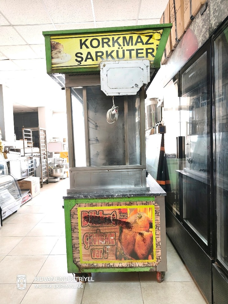 tavuk çevirme makinesi piliç kızartma makinesi grill makinası - 5