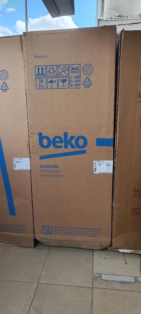 BEKO 970475MB üstten donduruculu NoFrost buzdolabı 477lt sıfır - 6