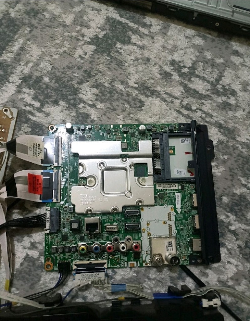 LG 55sm8200pla TV Anakart ve besleme kartı - 5