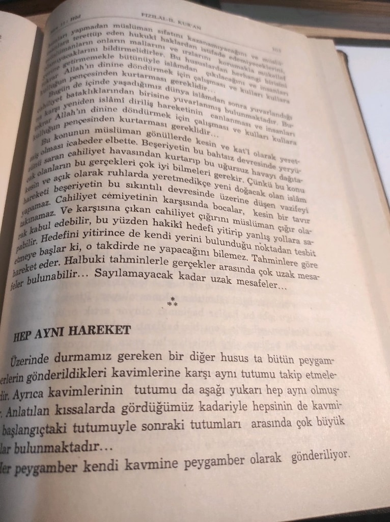 Fizilal-il Kur'an Seyyid Kutup Hikmet yayınları 1970 basım - 6