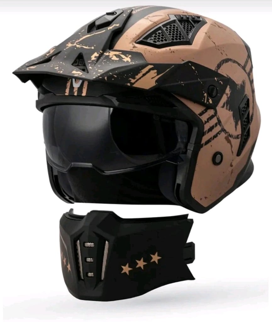 sıfır M beden sportif kask interkom ile satılıktır - 2