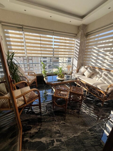Bambu orijinal bahçe balkon takımı