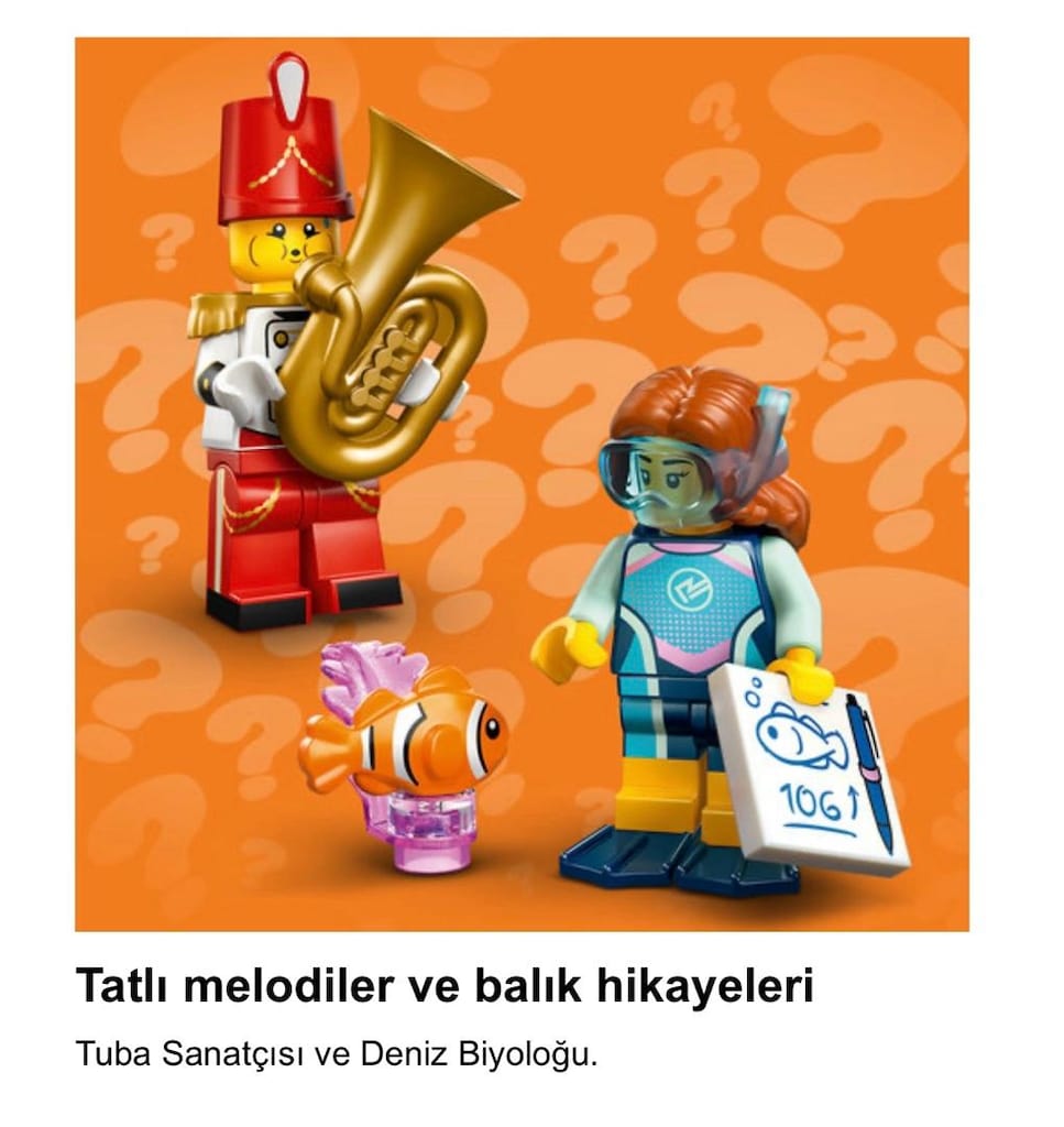 LEGO Minifigures 71052 Series 29 : Tam Set 12 adet farklı figür - 2