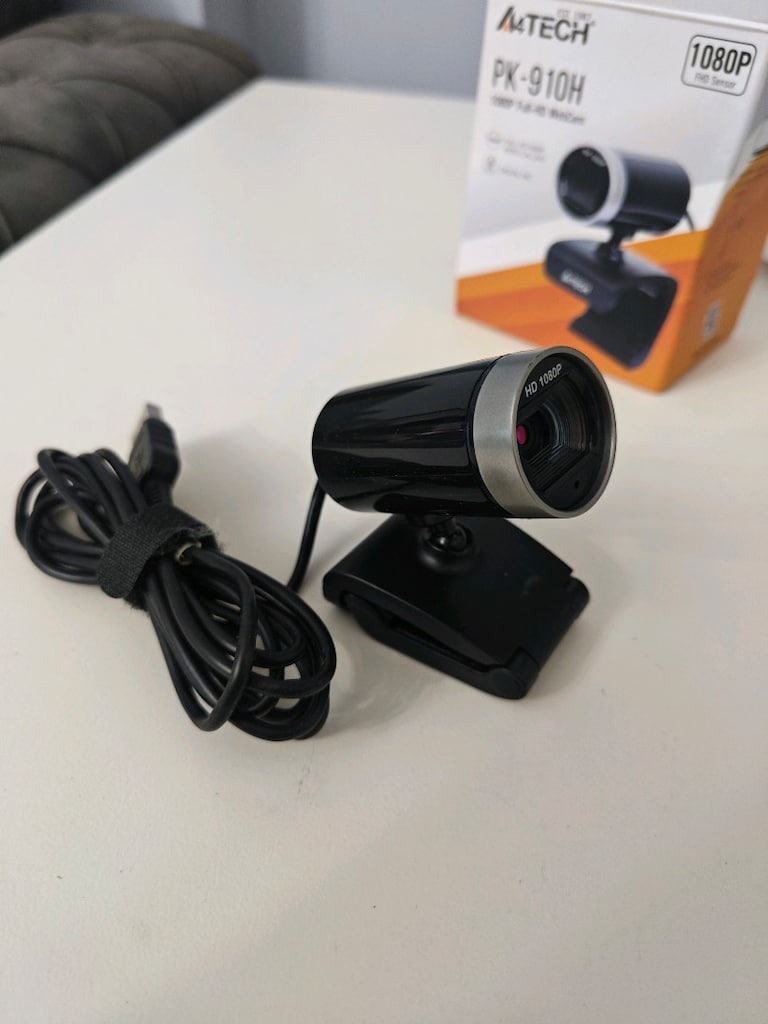 Kutulu Tertemiz A4 Tech PK-910H Full HD 1080p Mikrofonlu WebCam - 3