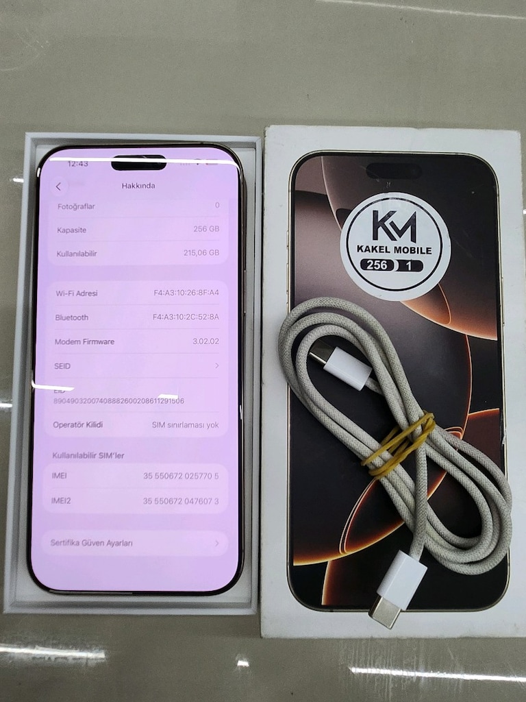 İPHONE 16 PRO MAX 256 AÇIKLAMAYI OKUYUNUZ - 9