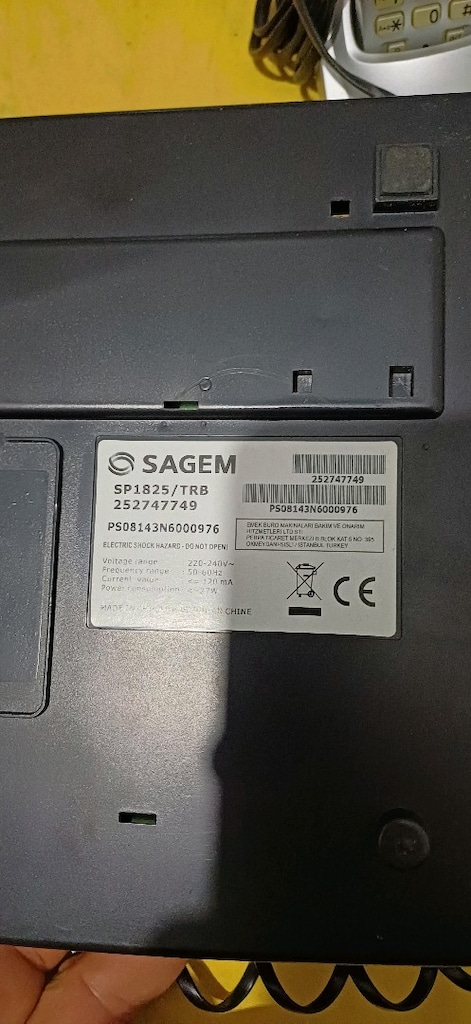 SAGEM FAX TELEFON - 4