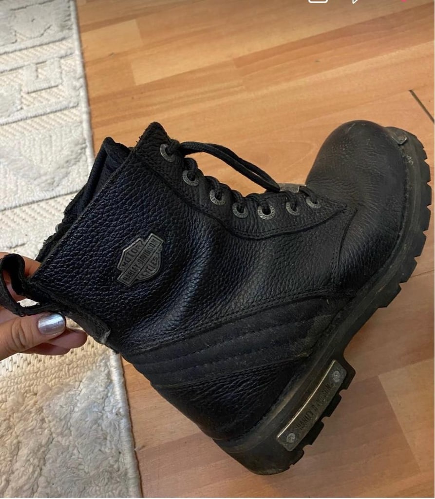 Harley Davidson erkek 41 numara siyah bot