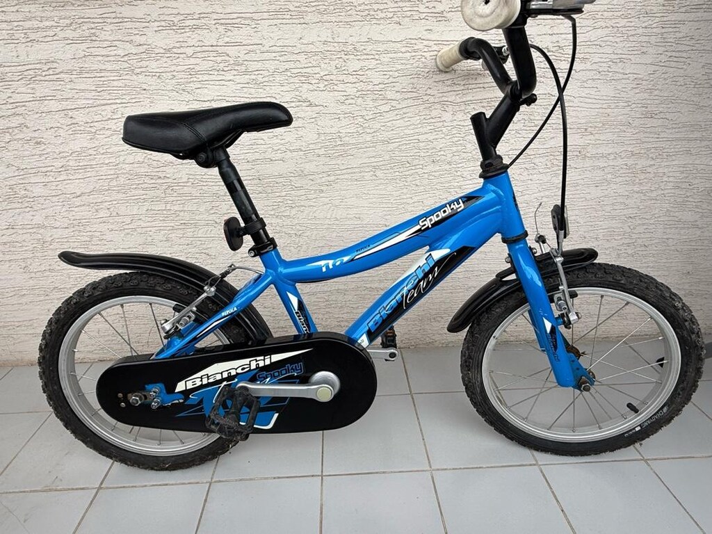 Bianchi team spooky 5-8 yaş çok temiz bisiklet - 3
