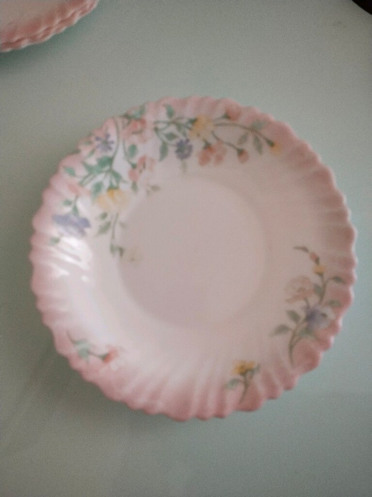 Pembe Opal Servis tabak Seti - 3