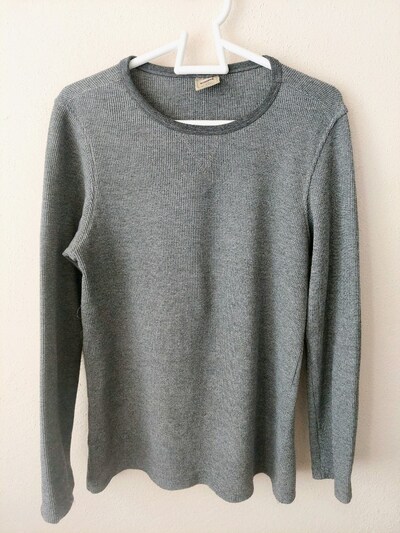 DEFACTO Carpe diem erkek gri Sweatshirt