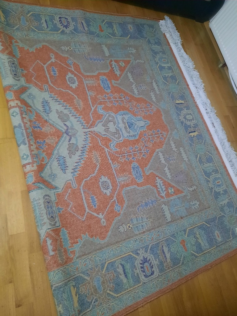 koyunlu yün halı 6 m2 - 5