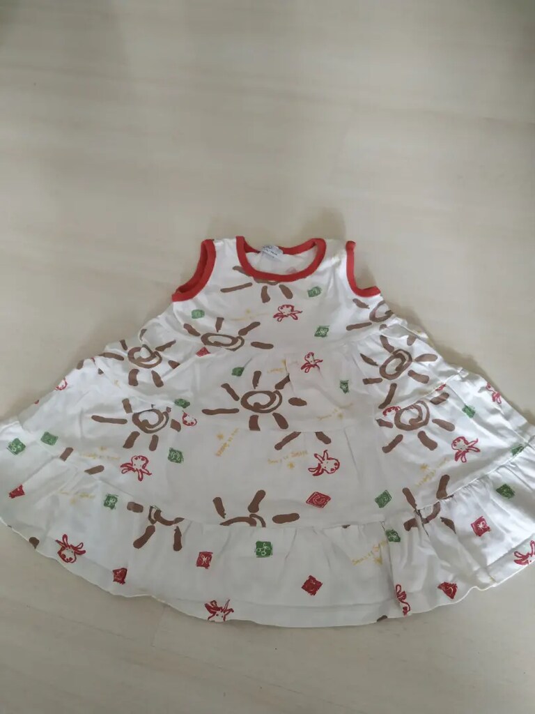 Çocuk penye elbise
