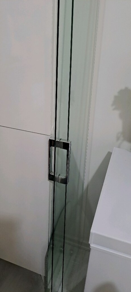 Duşa kabin camları 2 adet 178- 40 , 173- 32 cm cam 5 milim ölçülerde - 13