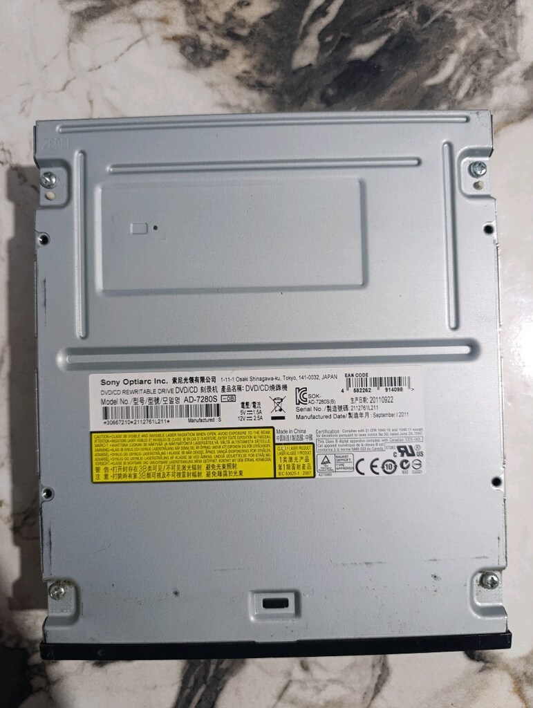 SONY PC DVD ROM TEMİZ ÇALIŞIYOR - 4