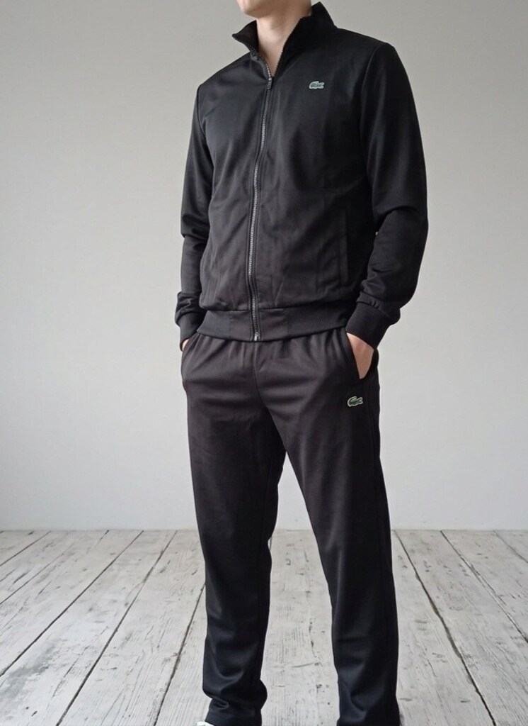 #Lacoste Siyah Spor eşofman takımı