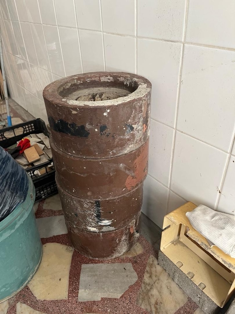 Dekoratif beton küçük künk - 2