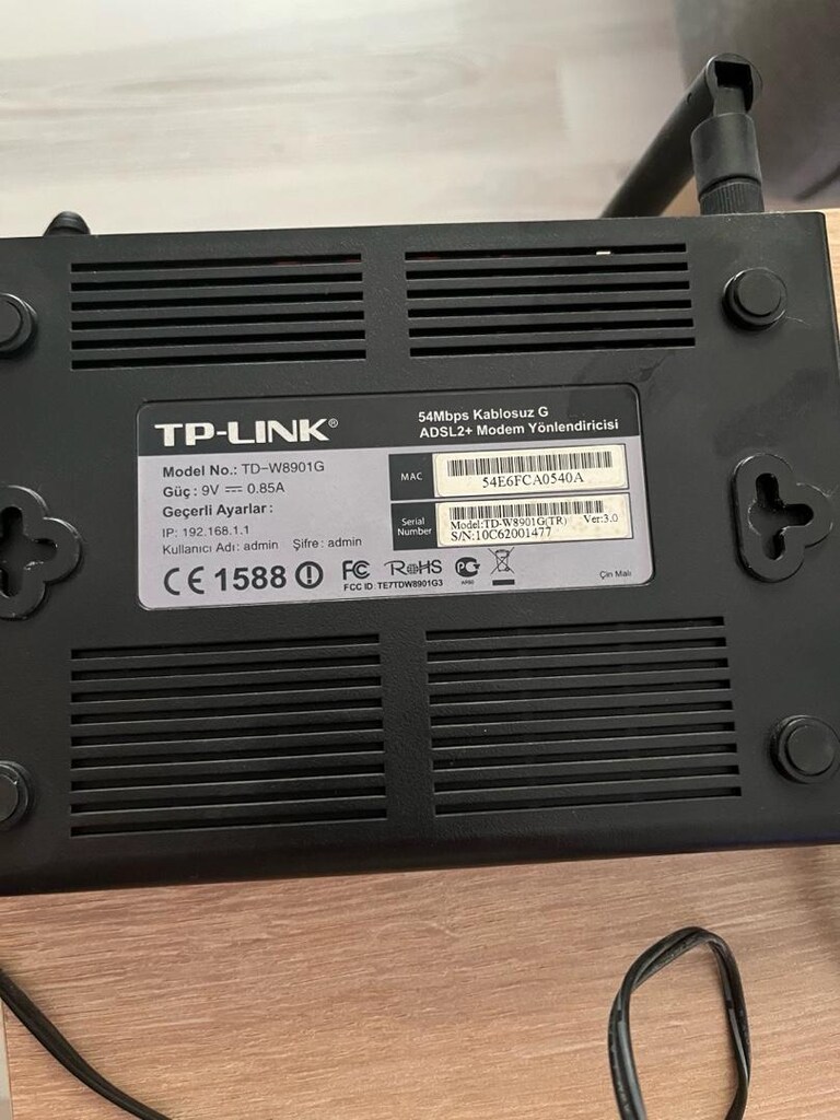 tp-link modem - router - 4