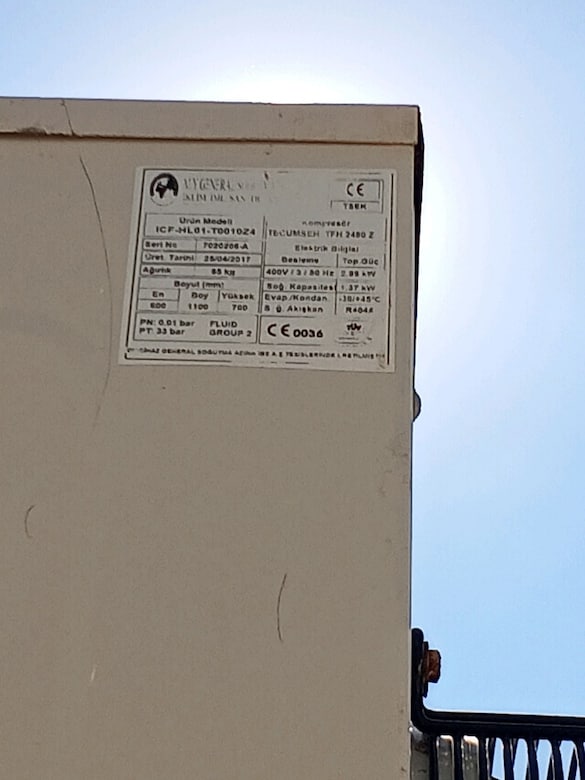 2 adet fazla kullanılmamış sıfır ayarında soğuk hava deposu - 5
