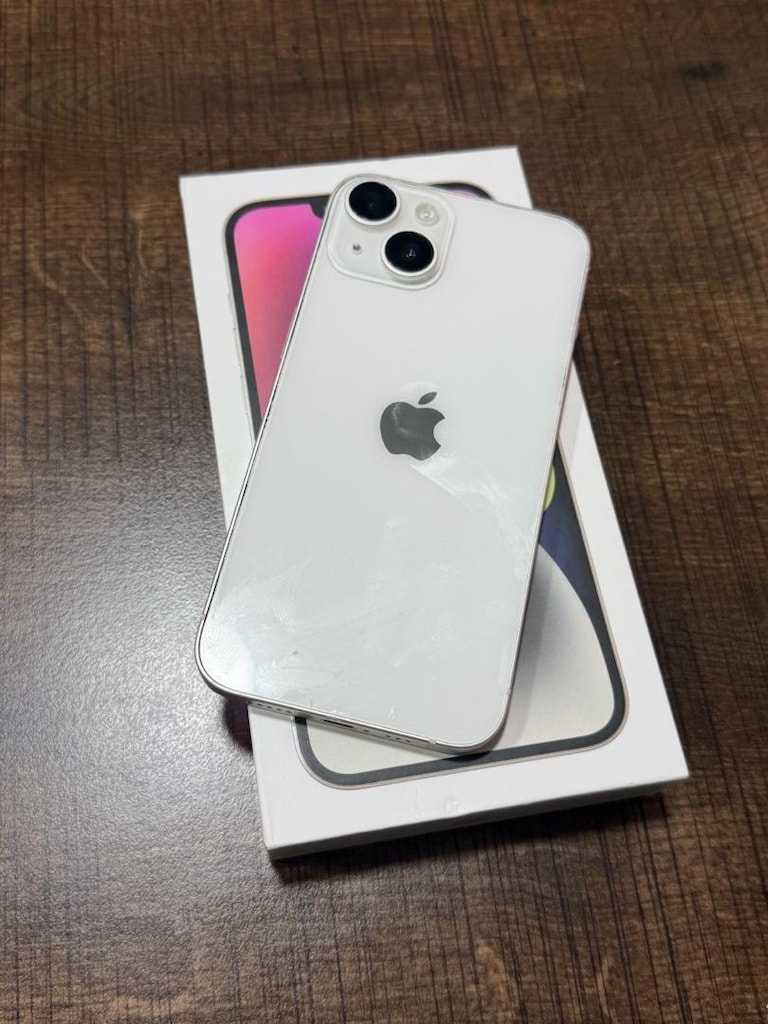 İPHONE 14 BEYAZ 128GB TERTEMİZ DEĞİŞENSİZ HERŞEYİ ORJİNAL - 5