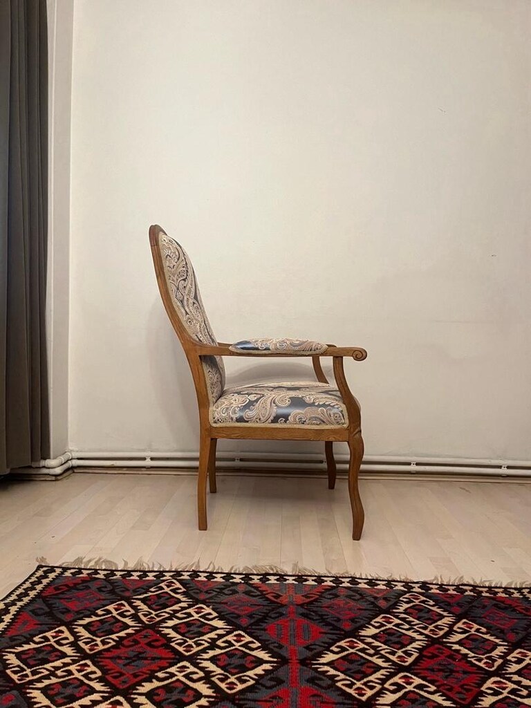 vintage masif ingiliz berjer - 8