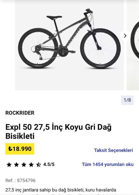 rockrider explore 50 sıfır yanında ışık,kilit+kask hediye