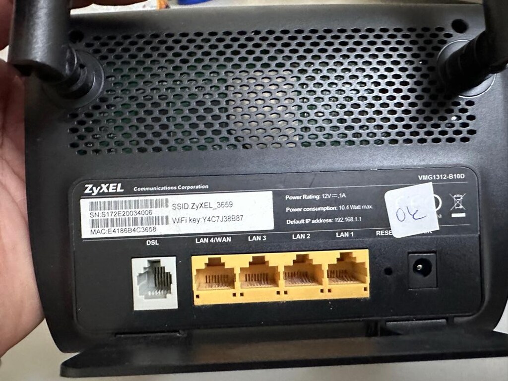 Zyxel antenli vdsl2 modem - 2