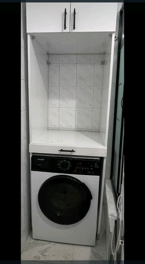 Çamaşır Makinesi Dolabı | Banyo Dolabı | Kurutma Makinesi Üstü Dolap - 3