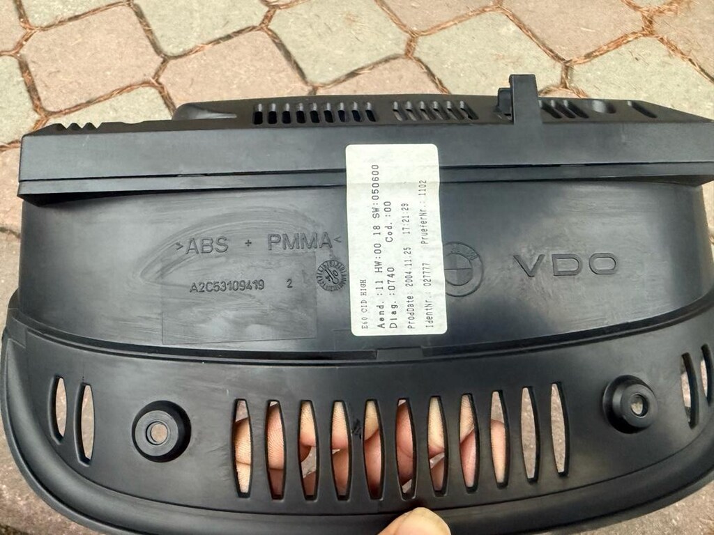 Bmw E60 Bilgi Ekranı Orjinal Geniş Ekran Temiz Sağlam Made İn Germany - 4