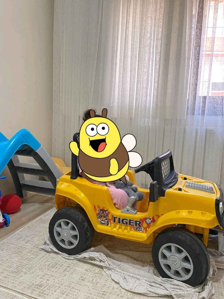 Pilsan çif 12 v motor akülü araba temiz - 3